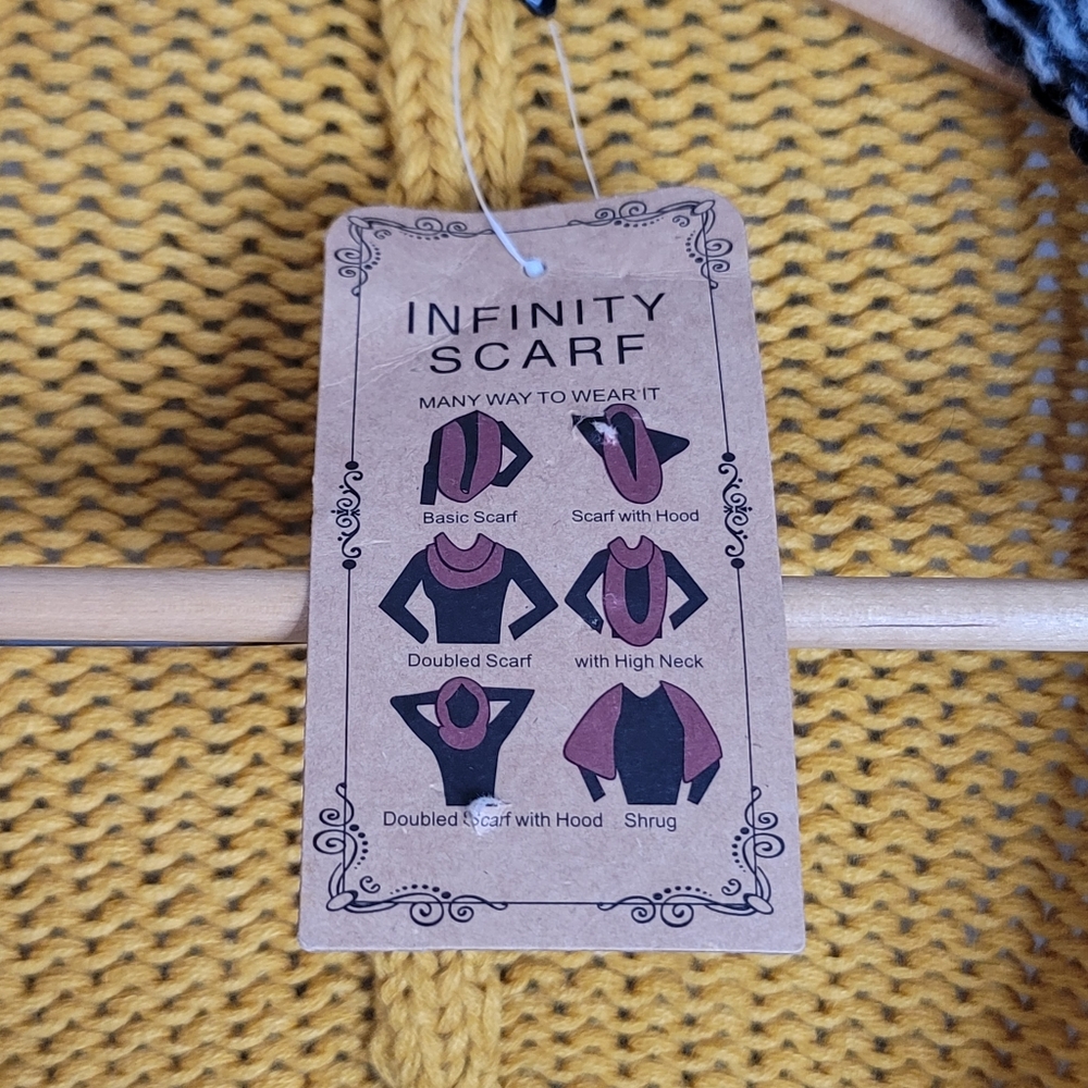 Infinity Scarf New With Tags - Picture 2 of 3